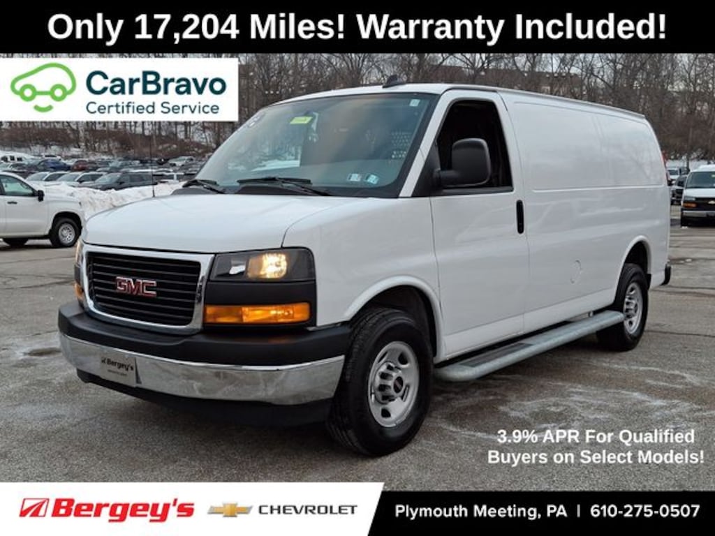 Certified 2024 GMC Savana 2500 Work Van Cargo Van