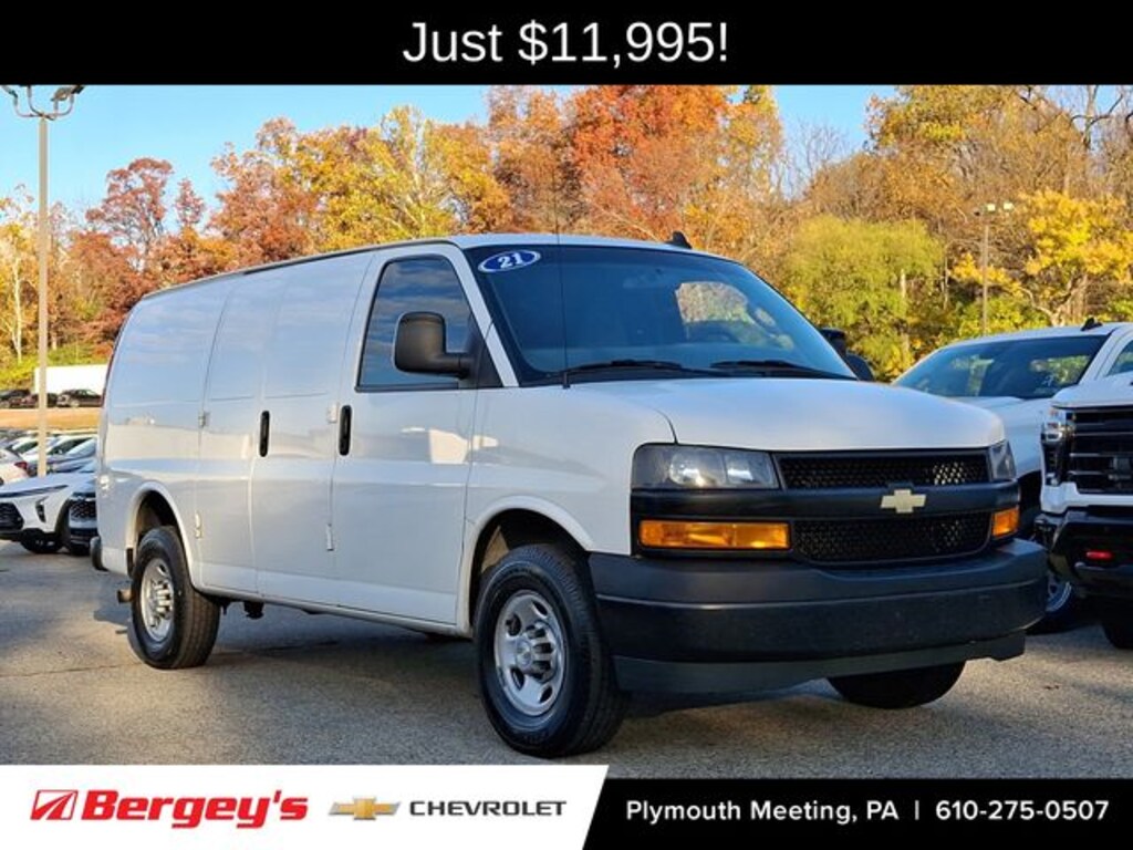 Used 2021 Chevrolet Express 2500 Work Van Cargo Van