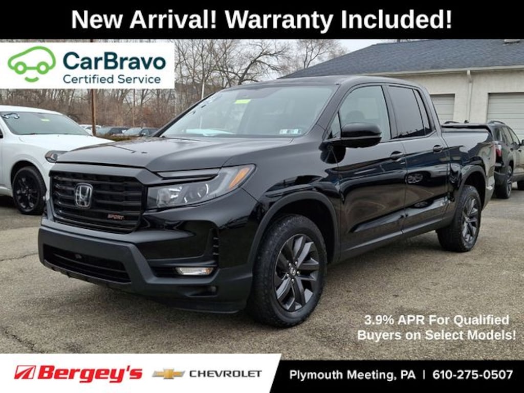 Certified 2021 Honda Ridgeline Sport Truck