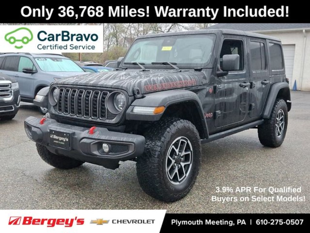 Certified 2024 Jeep Wrangler Rubicon SUV