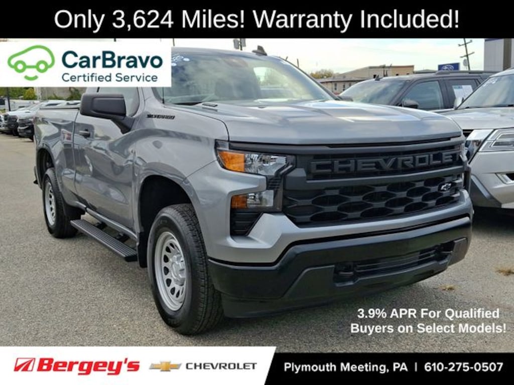 Certified 2025 Chevrolet Silverado 1500 WT Truck