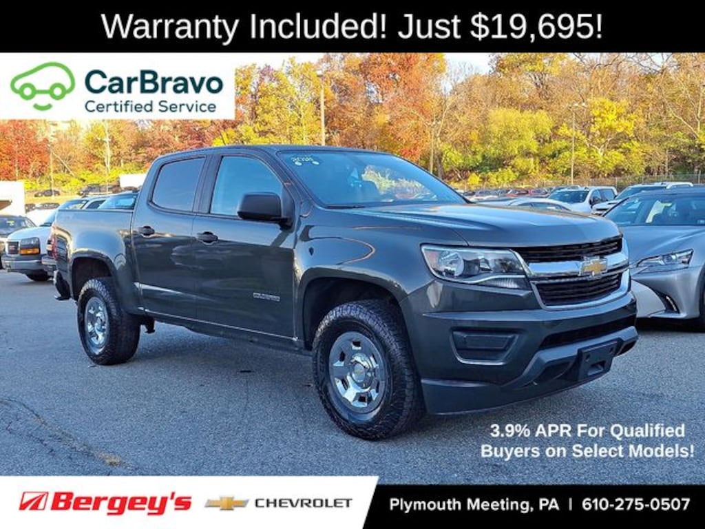 Certified 2018 Chevrolet Colorado Work Truck Truck
