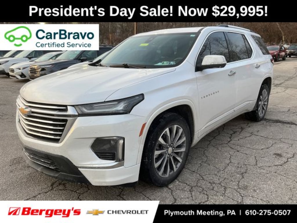 Certified 2022 Chevrolet Traverse Premier SUV
