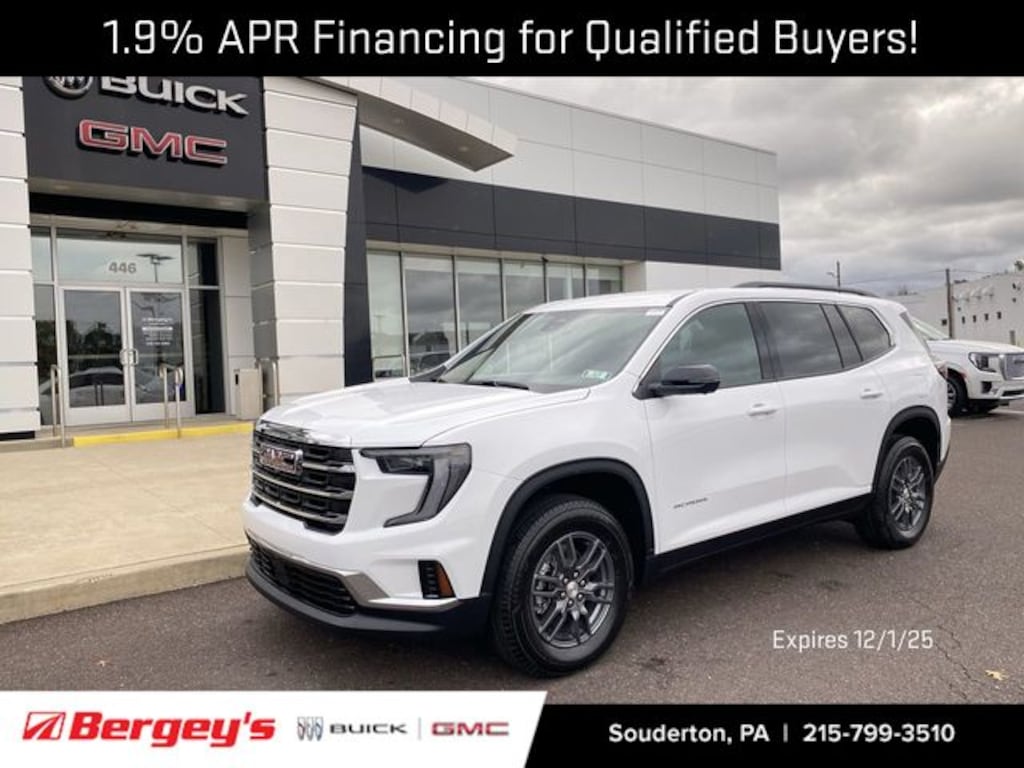 New 2026 GMC Acadia Elevation SUV