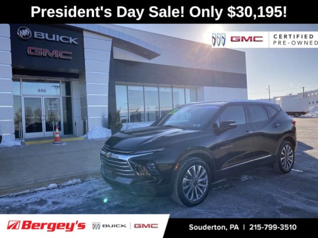 Certified 2024 Chevrolet Blazer Premier SUV