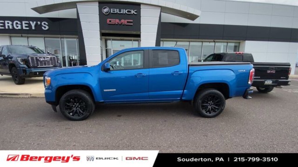 Certified 2022 GMC Canyon Elevation Truck