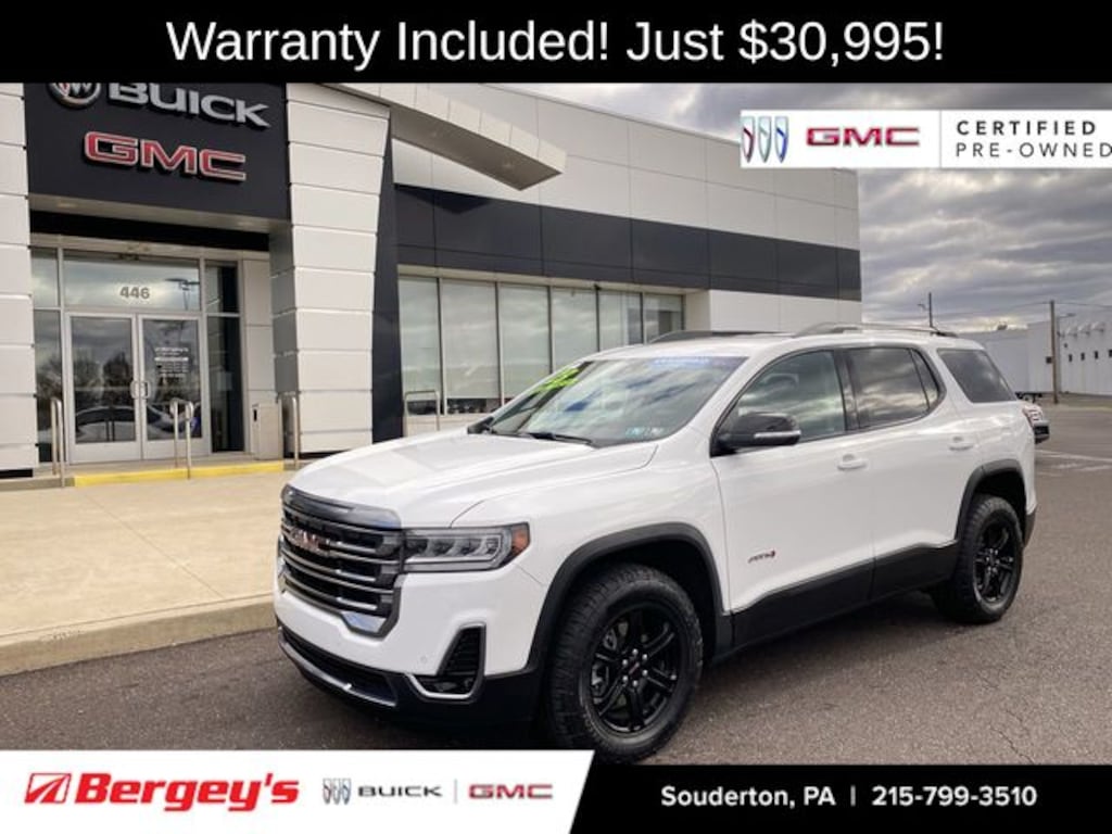 Certified 2023 GMC Acadia AT4 SUV