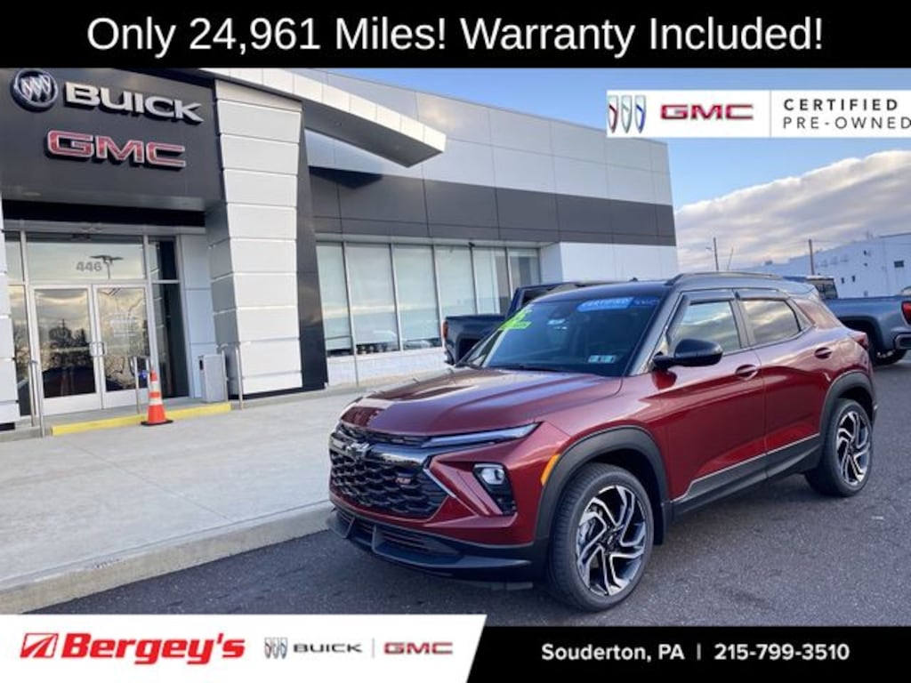 Certified 2025 Chevrolet Trailblazer RS SUV