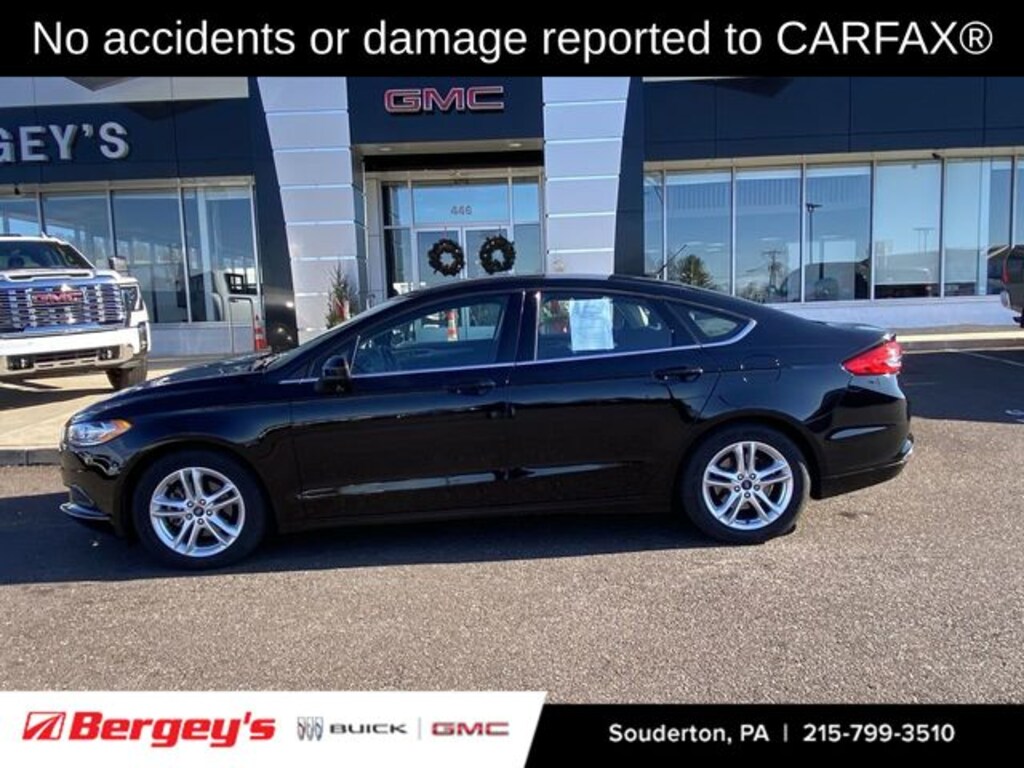 Used 2018 Ford Fusion SE Sedan