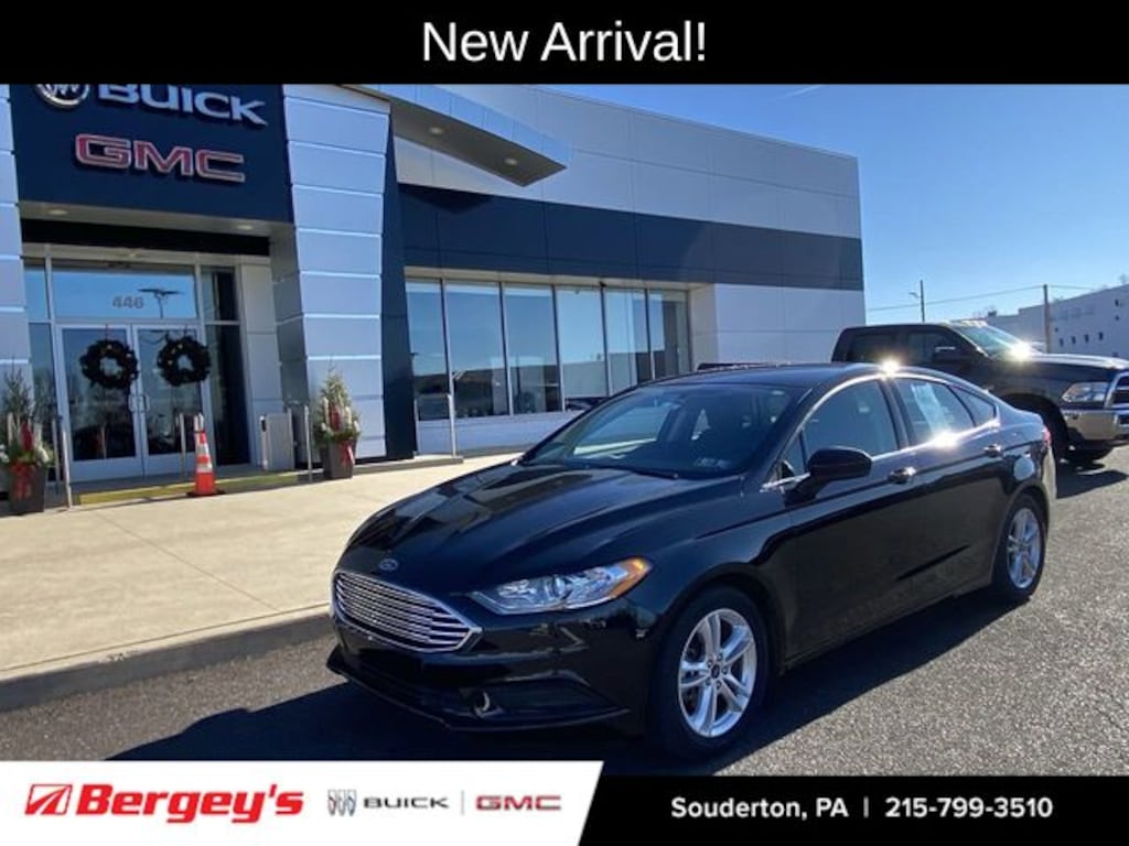 Used 2018 Ford Fusion SE Sedan