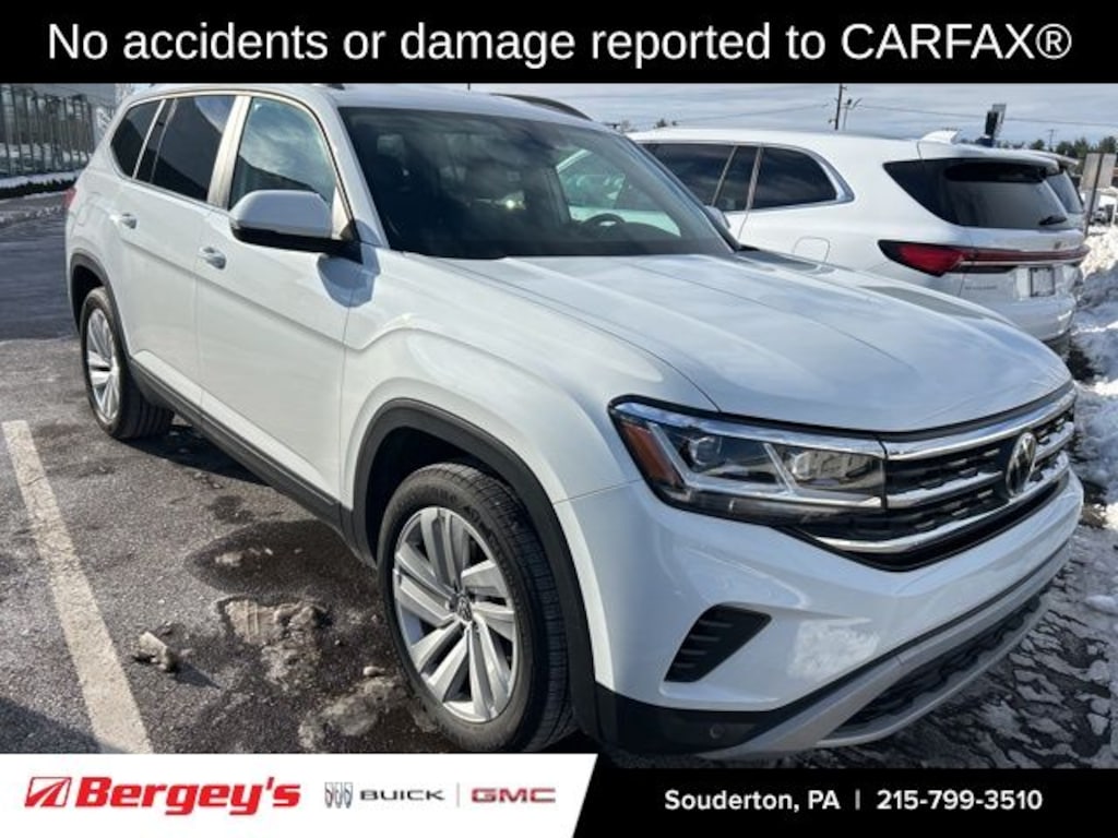 Used 2021 Volkswagen Atlas 3.6L V6 SE w/Technology SUV