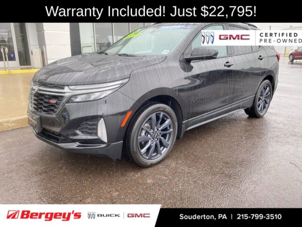 Certified 2022 Chevrolet Equinox RS SUV