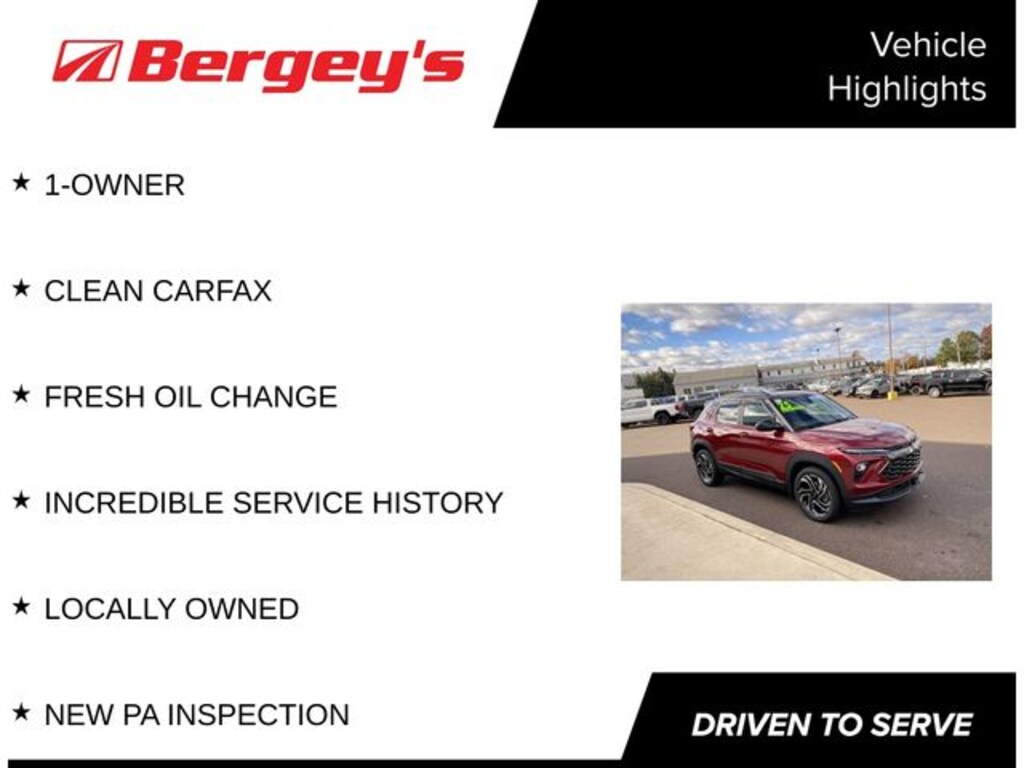 Certified 2025 Chevrolet Trailblazer RS SUV