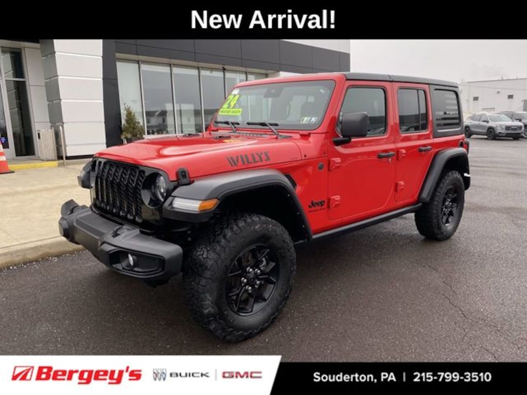 Used 2024 Jeep Wrangler Willys SUV
