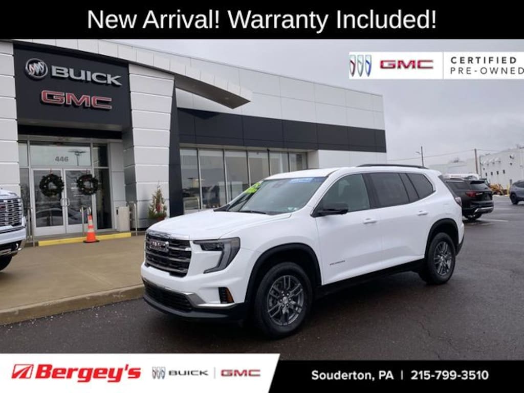 Certified 2025 GMC Acadia Elevation SUV