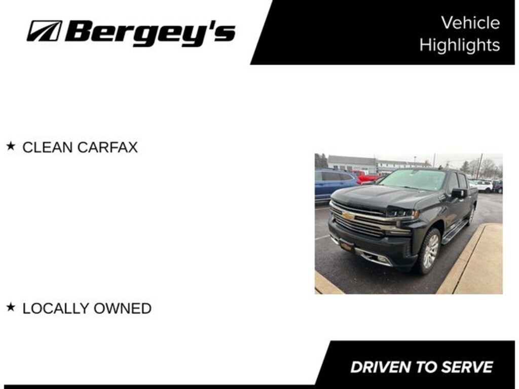 Used 2021 Chevrolet Silverado 1500 High Country Truck