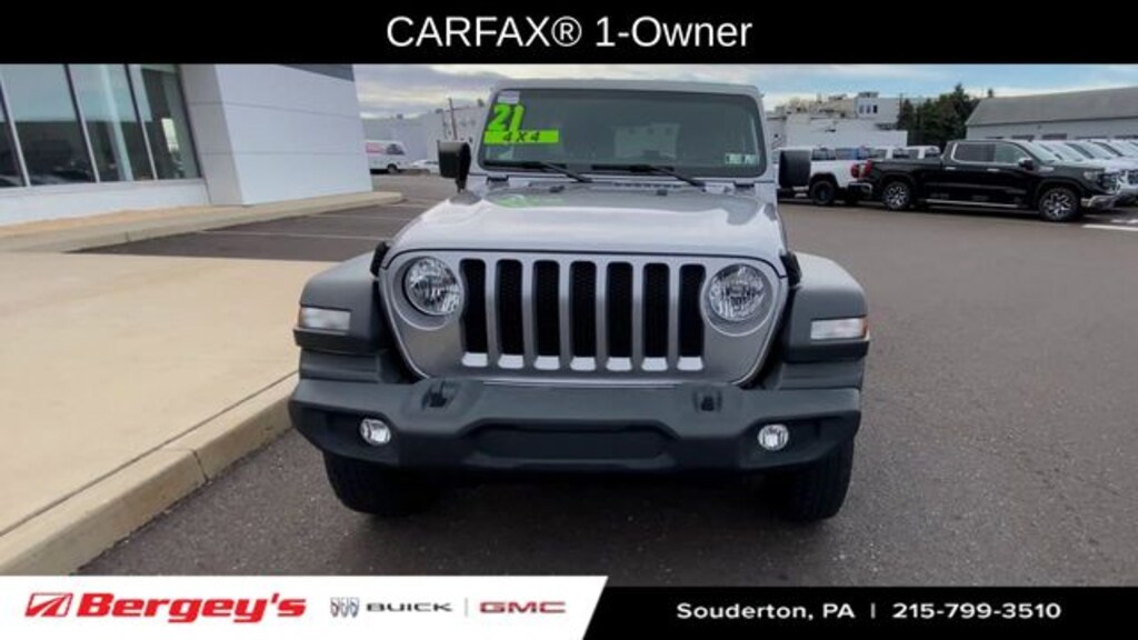 Used 2021 Jeep Wrangler Unlimited Sport S SUV
