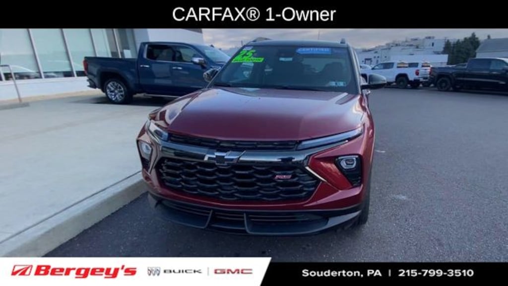 Certified 2025 Chevrolet Trailblazer RS SUV