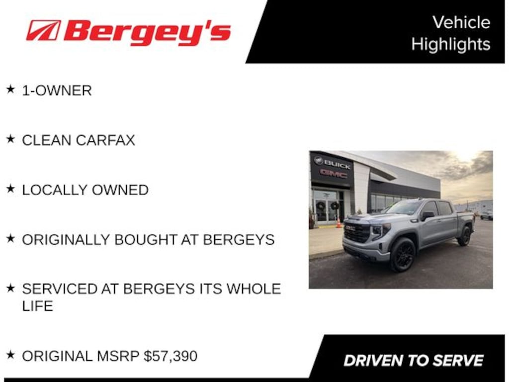 Certified 2025 GMC Sierra 1500 Elevation Truck