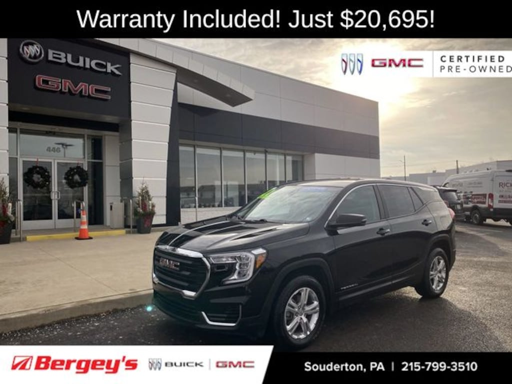Certified 2022 GMC Terrain SLE SUV