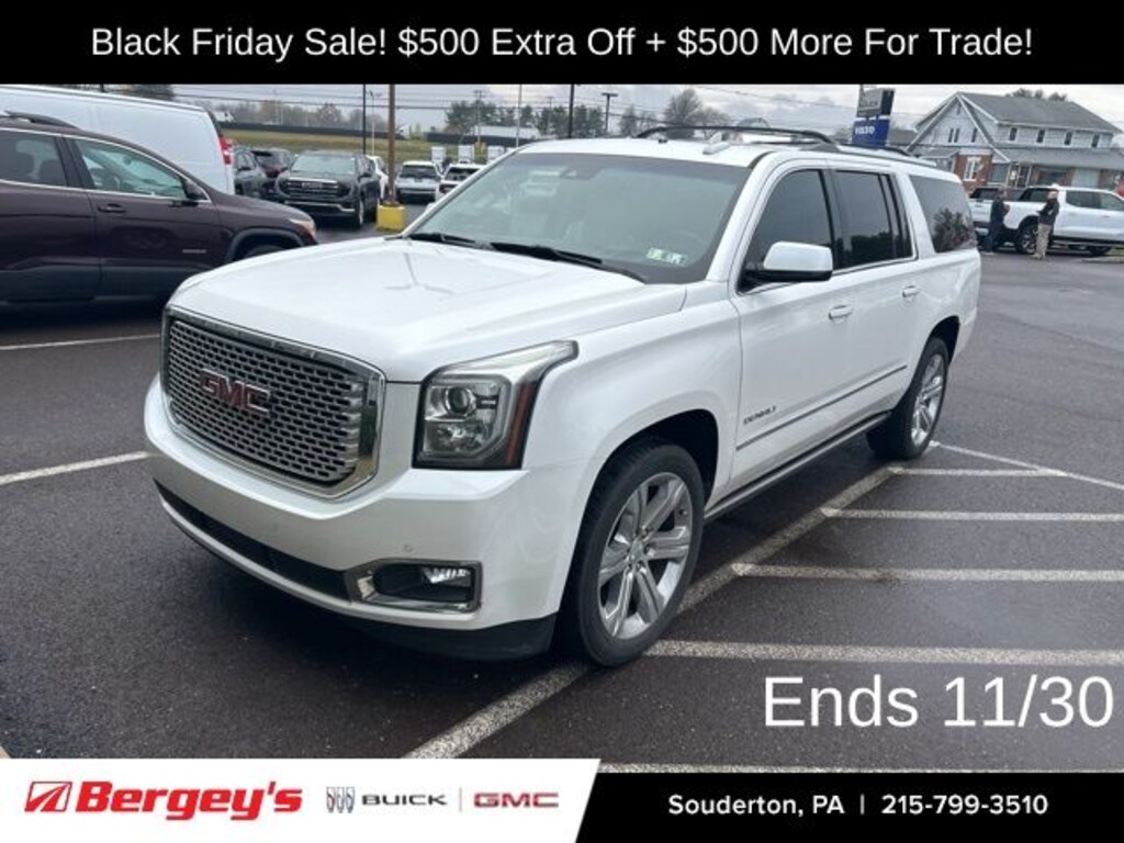Used 2017 GMC Yukon XL Denali SUV