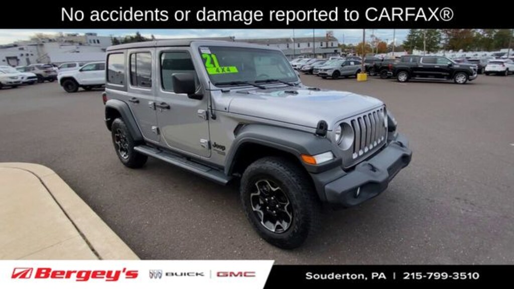 Used 2021 Jeep Wrangler Unlimited Sport S SUV