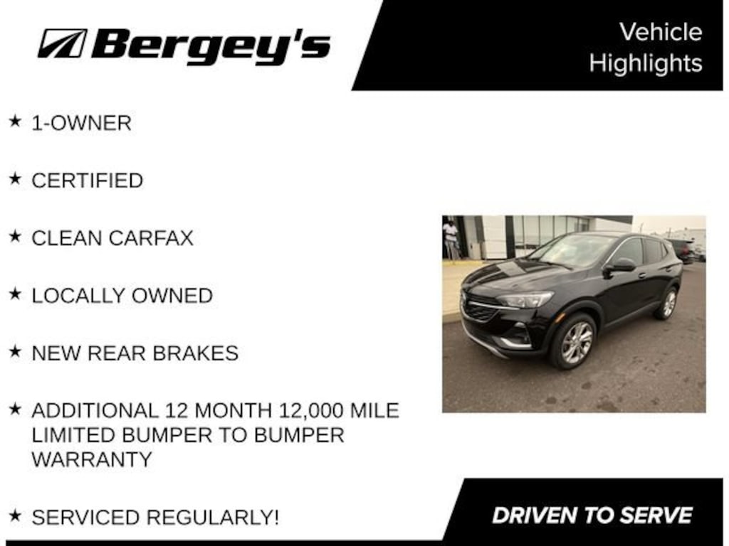 Used 2020 Buick Encore GX Preferred SUV