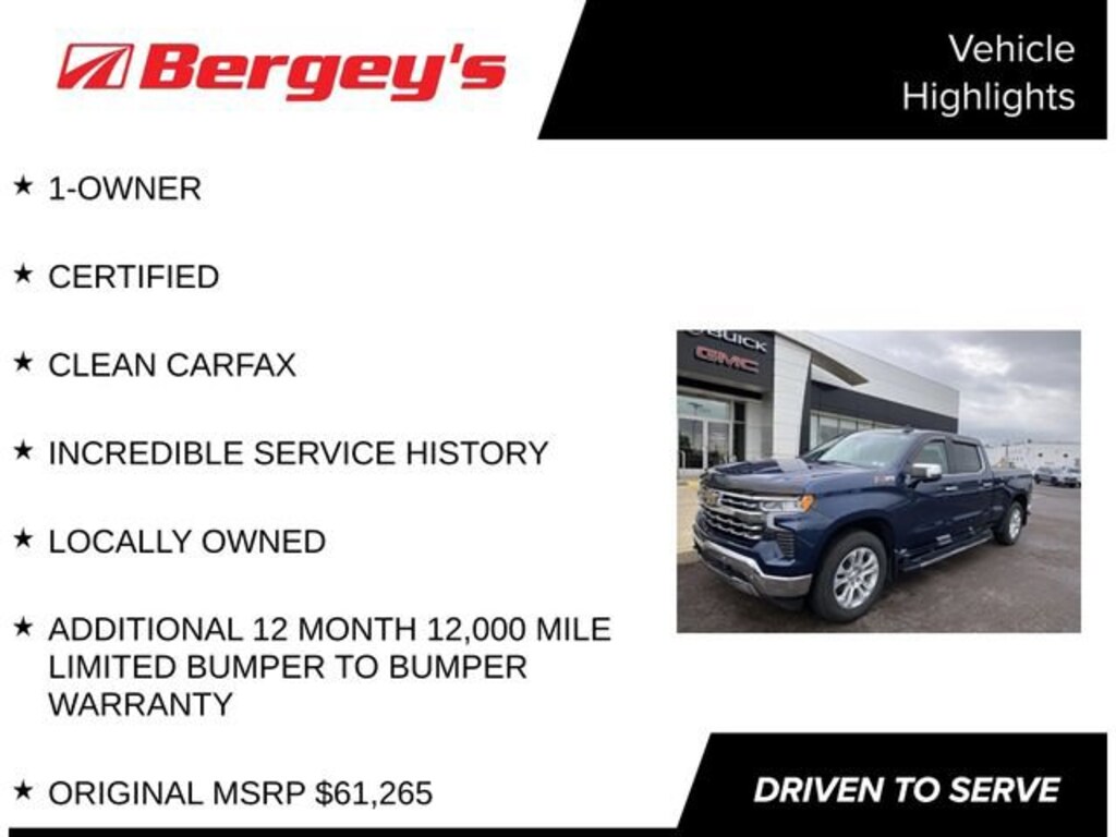 Used 2022 Chevrolet Silverado 1500 LTZ Truck