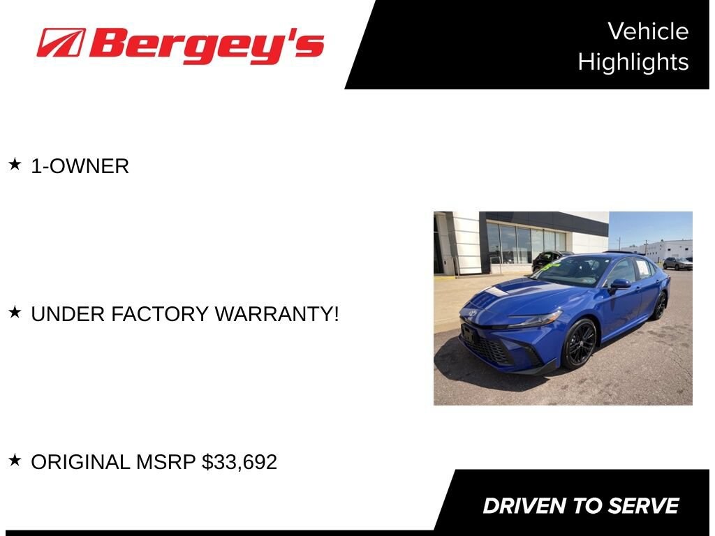 Used 2025 Toyota Camry LE