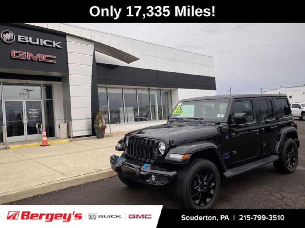Used 2021 Jeep Wrangler 4xe Unlimited Sahara High Altitude