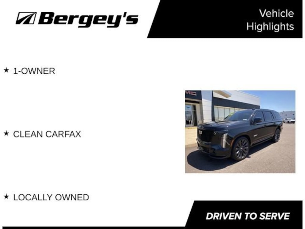 Used 2025 CADILLAC Escalade Escalade-V Performance