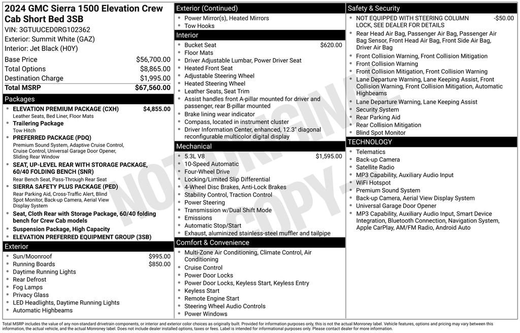2024 GMC Sierra 1500 Elevation - Photo 39