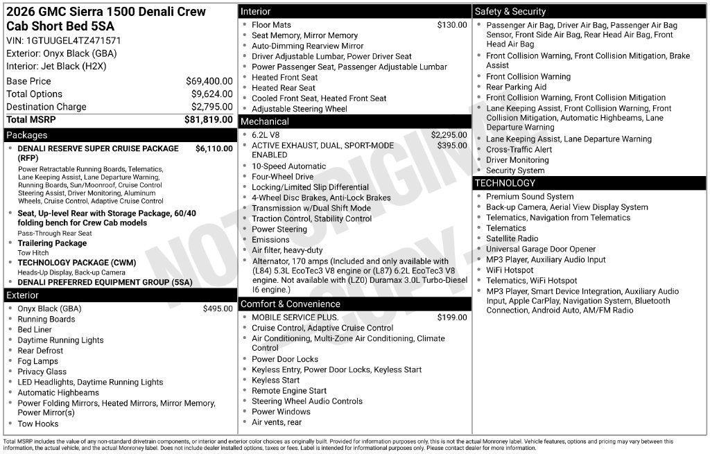 2026 GMC Sierra 1500 Denali - Photo 38