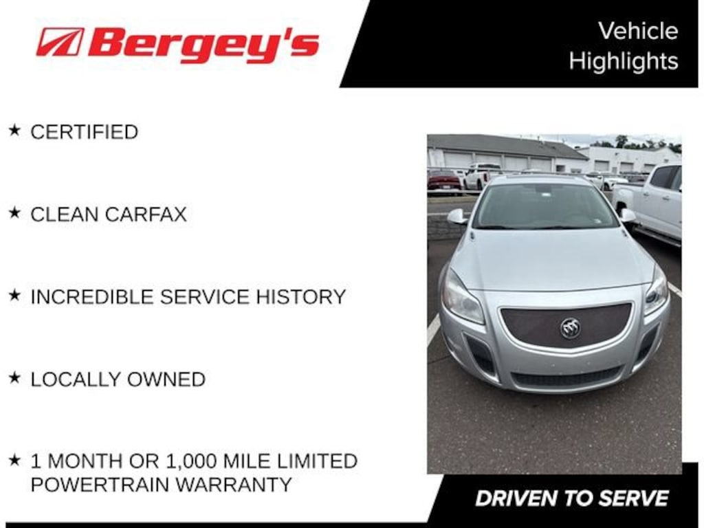 Used 2012 Buick Regal GS Car