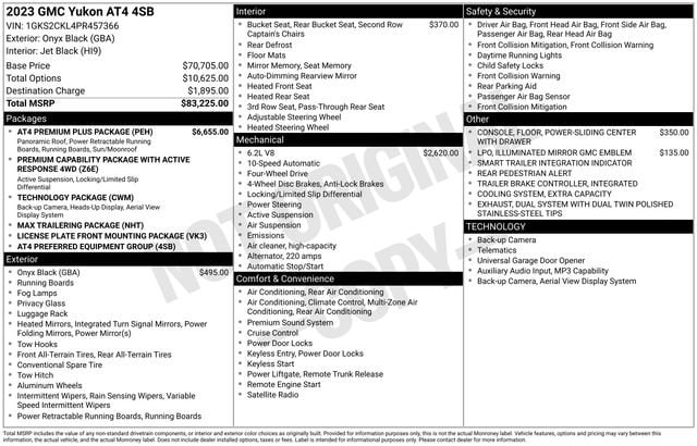 2023 GMC Yukon AT4 - Photo 38