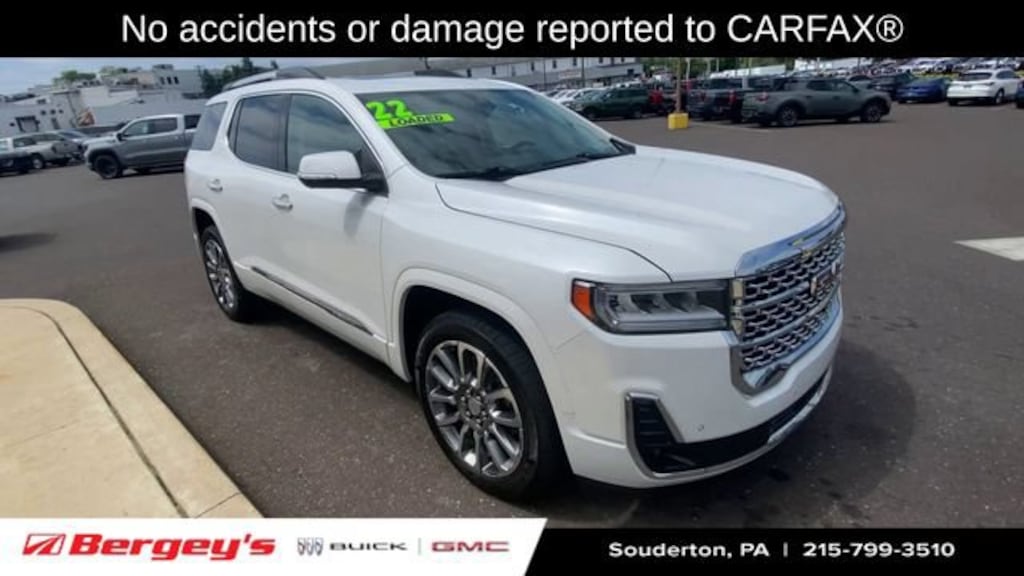 Used 2022 GMC Acadia Denali SUV