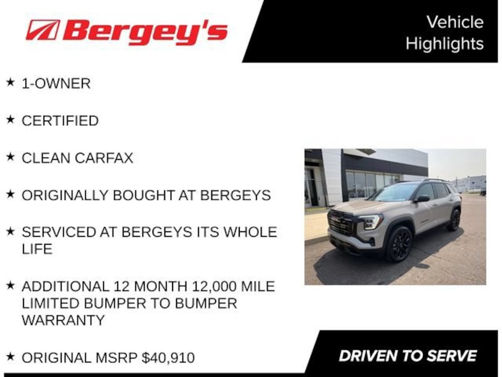 Used 2025 GMC Terrain Elevation SUV