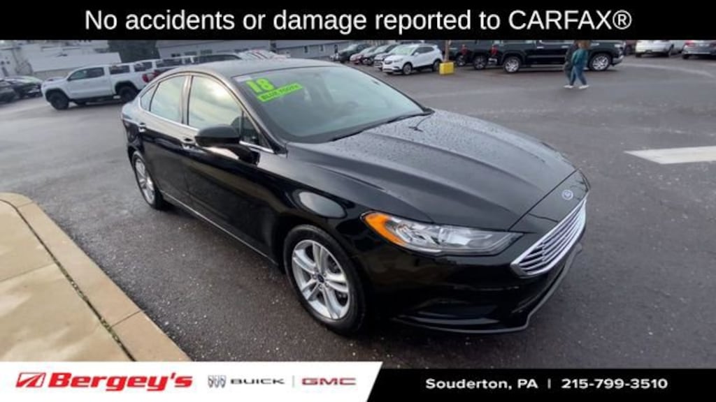 Used 2018 Ford Fusion SE