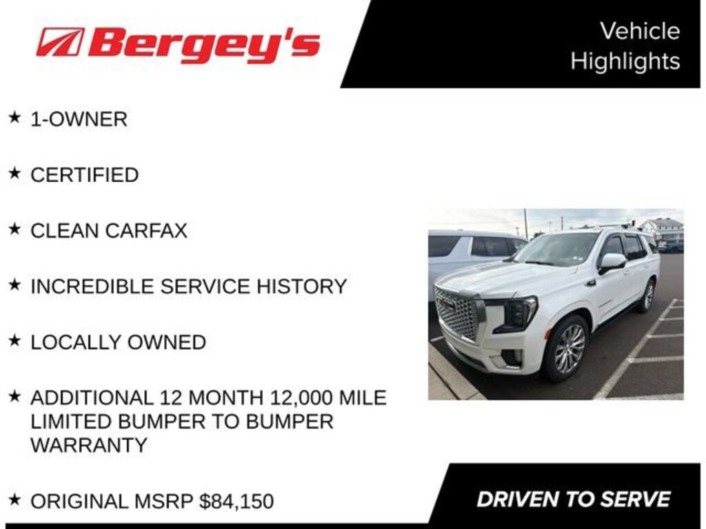 Used 2022 GMC Yukon Denali SUV