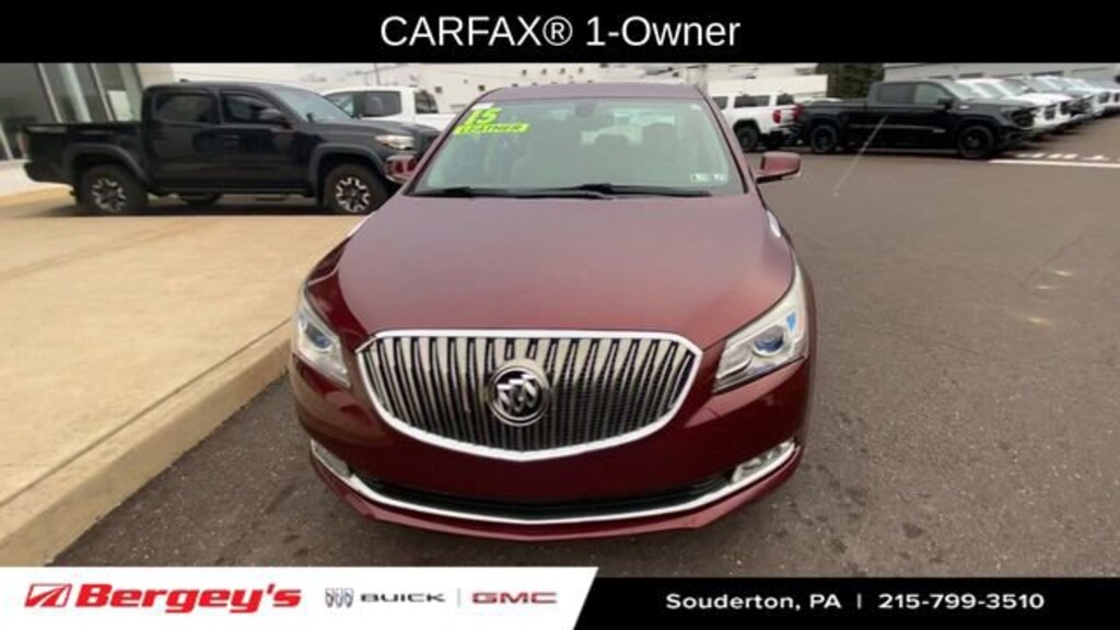 Used 2015 Buick Lacrosse Leather Car