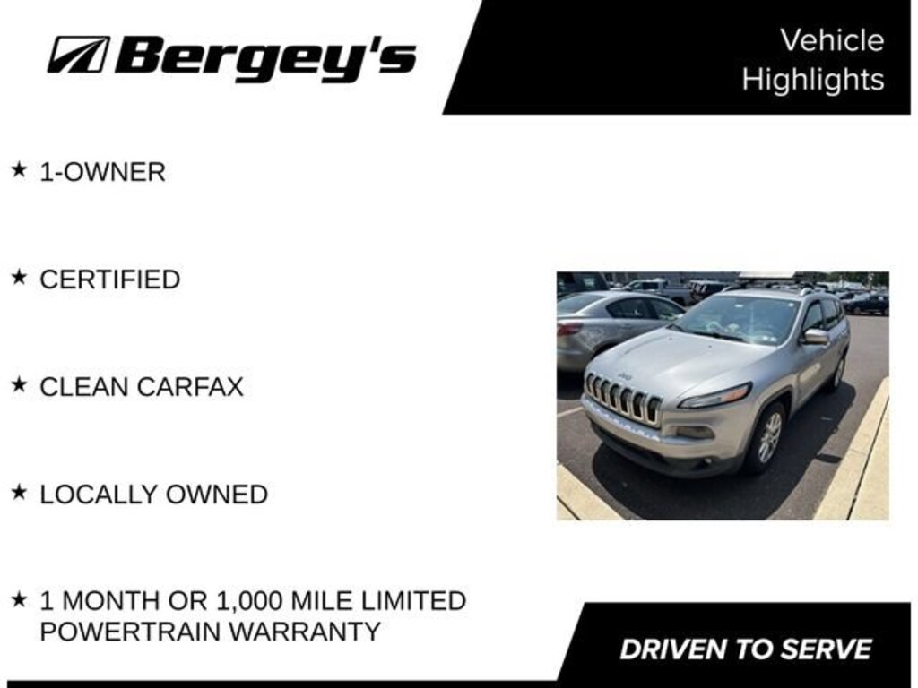 Used 2014 Jeep Cherokee Latitude