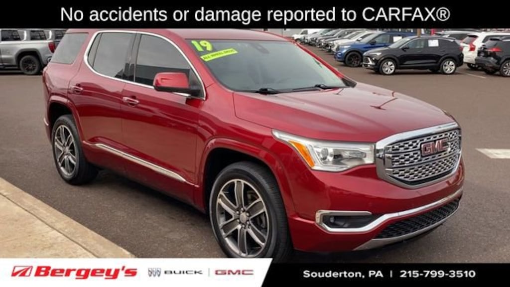 Used 2019 GMC Acadia Denali SUV