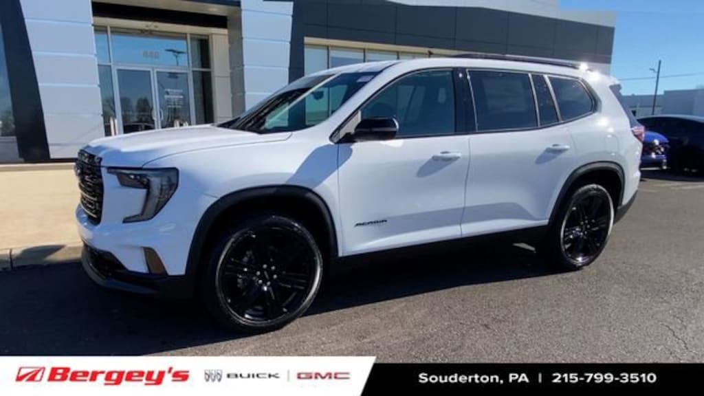 New 2026 GMC Acadia Elevation SUV