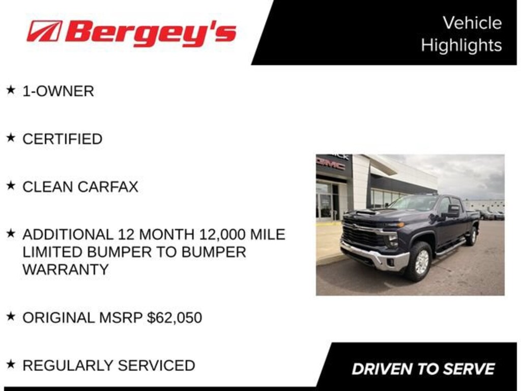 Used 2024 Chevrolet Silverado 2500 HD LT Truck