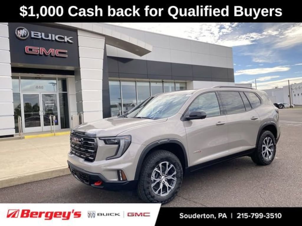 New 2026 GMC Acadia AT4 SUV