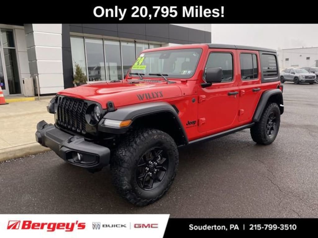 Used 2024 Jeep Wrangler Willys