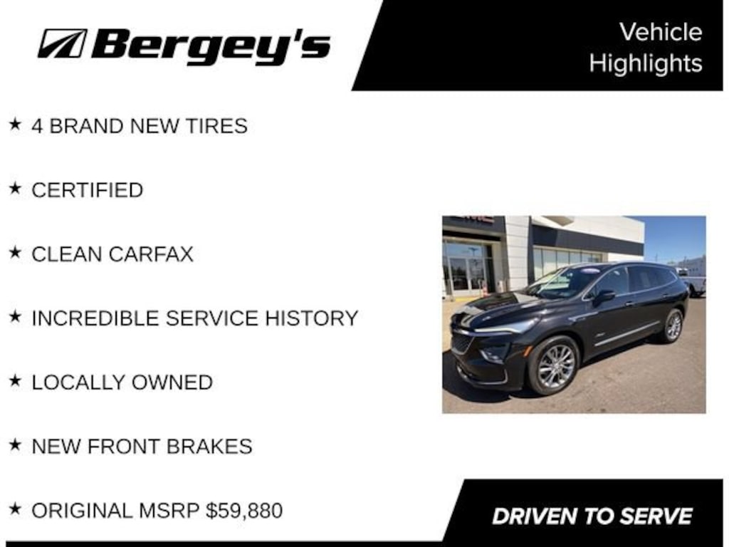 Used 2022 Buick Enclave Avenir SUV