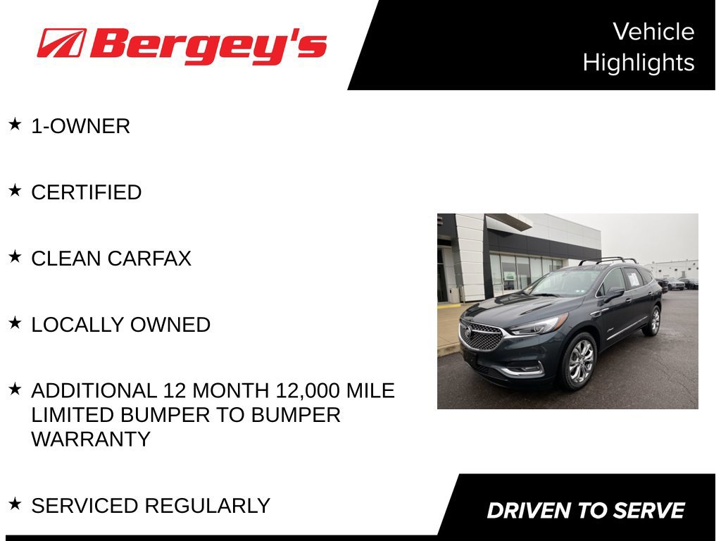 Used 2021 Buick Enclave Avenir SUV
