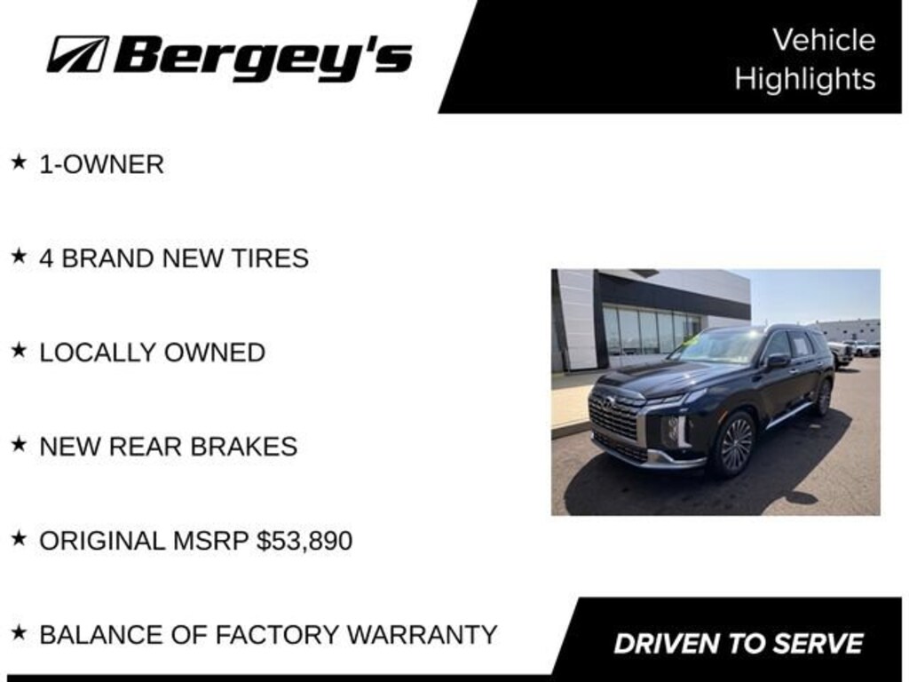 Used 2023 Hyundai Palisade Calligraphy