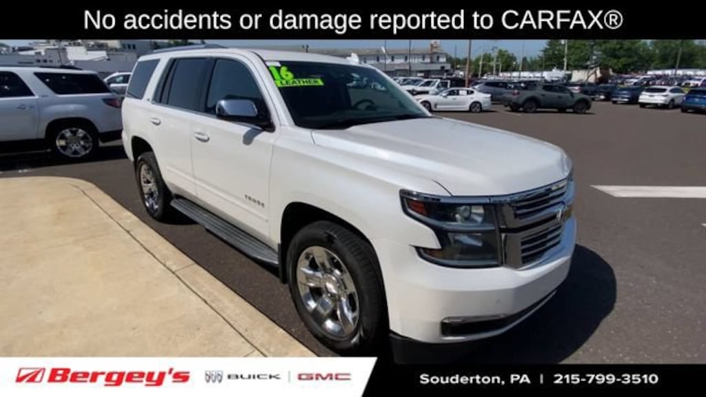 Used 2016 Chevrolet Tahoe LTZ SUV